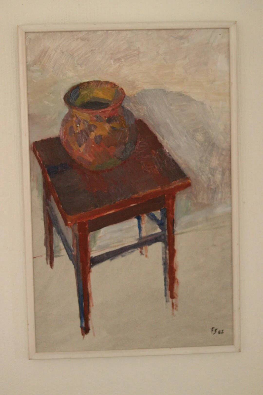 “Krukan (Pot on Table)” by Fritz Sjöström