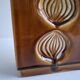Mid Century Czech Brown Ceramic Vase Ditmar Urbach, 1960's.