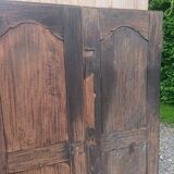 Double porte en chêne, XVIIIème siècle