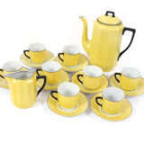 Art deco 8 cup coffee service