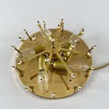 Modern mid-century wall lamp with floral pattern by Ernst Palme, 1960s