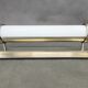 Bauhaus Nickel Wall Light with Glass Tube, 1930s
