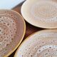 8 Niderviller Fauve dinner plates