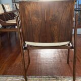 Set of 4 Jean Gillon chairs in jacaranda da Bahia (rosewood)