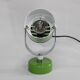 1970s Czechoslovakian adjustable wall light by Stanislav Indra, chrome & green