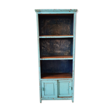 Library in teak and metal