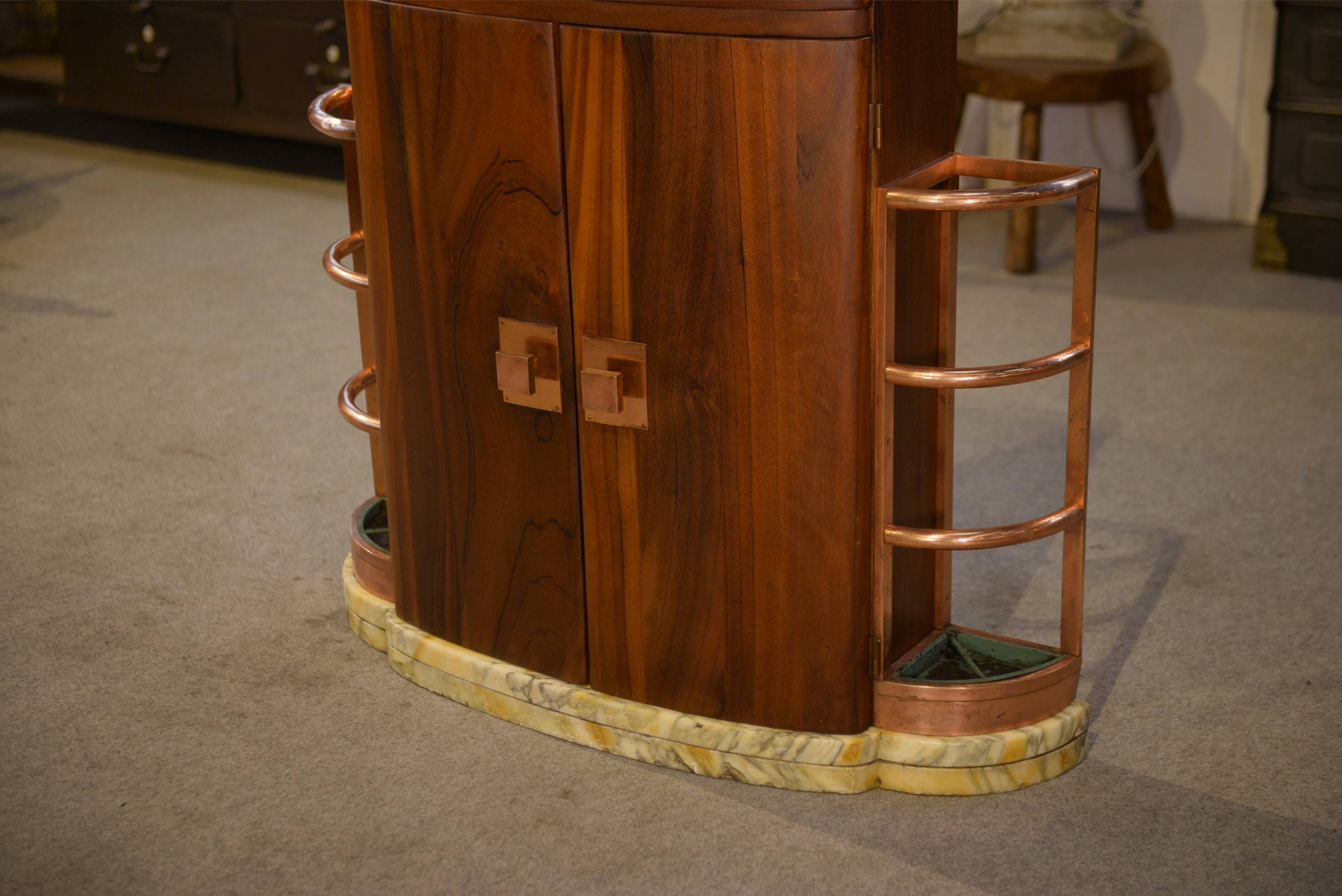 1940s Art Deco entrance/console furniture