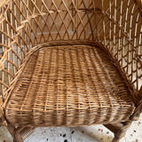 Child's wicker armchair
