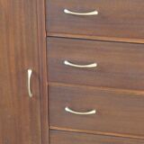 Spindle foot chest of drawers 1960