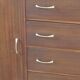 Spindle foot chest of drawers 1960