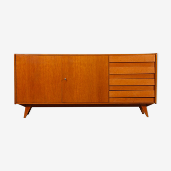 Enfilade en bois par Jiroutek pour Interier Praha, U-460, 1960