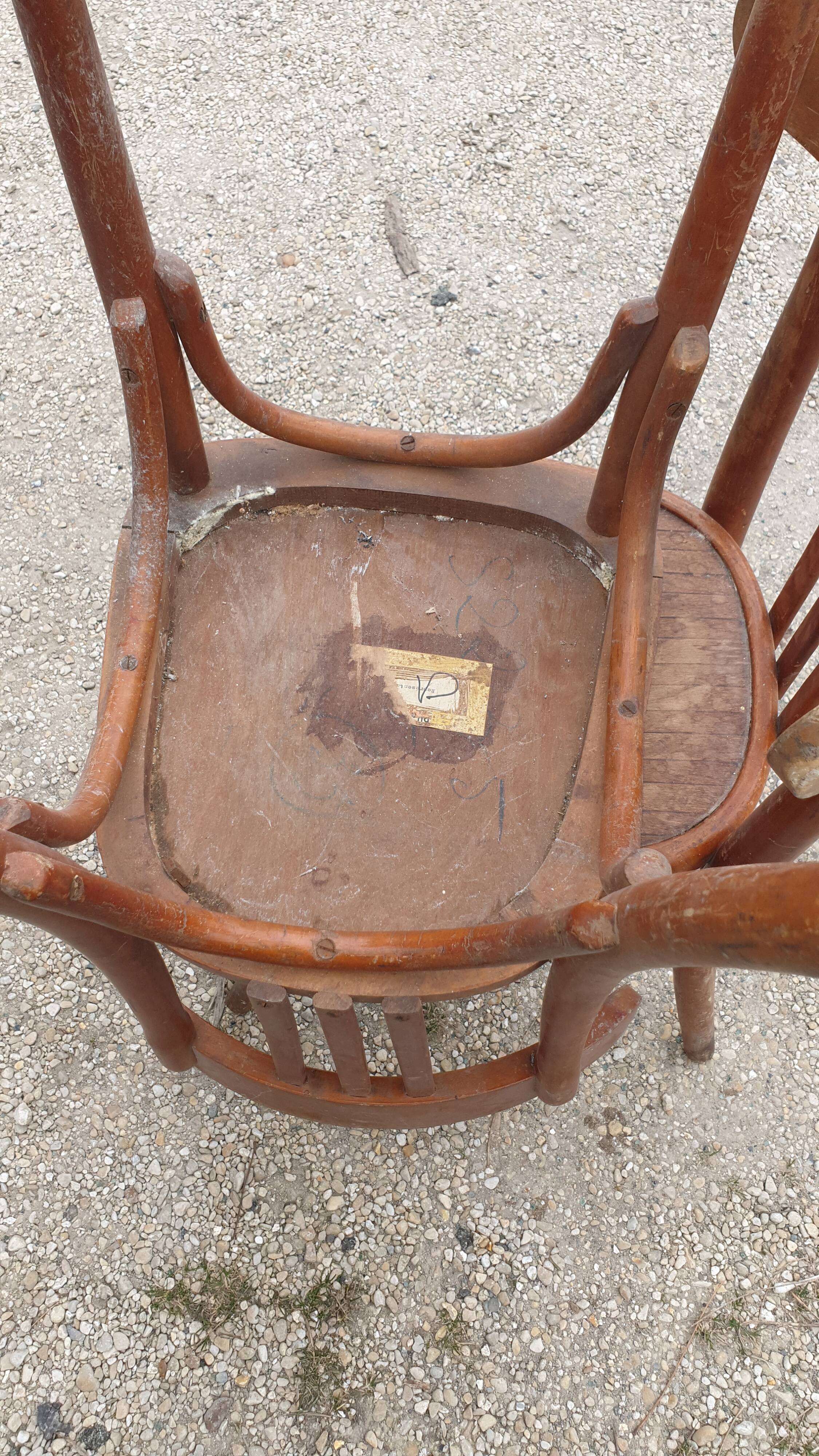 baumann bistrot chairs 1925/40