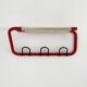 Tubular wall coat rack, 1980