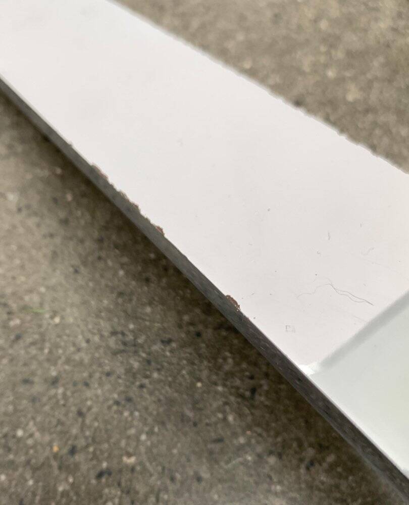 Joker coffee table in chrome and glass in mid-century Space Age style by Olivier Mourgue for Airborne, 1960s.