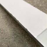 Joker coffee table in chrome and glass in mid-century Space Age style by Olivier Mourgue for Airborne, 1960s.