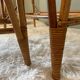 Vintage rattan rocking chair for children