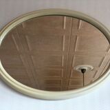 Tiger vintage oval mirror