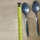 Vintage ice cream or dessert service in stainless steel