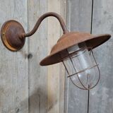 Applique murale French Rusty Barn Lamp