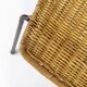 Set of 2 Gianfranco Legler Basket Chairs, 1950s Rattan Chairs, Mid Century.