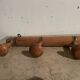 1960s faux bamboo coat hook