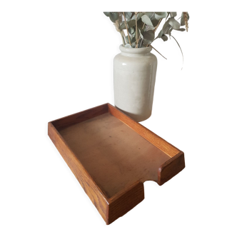 Wooden bench