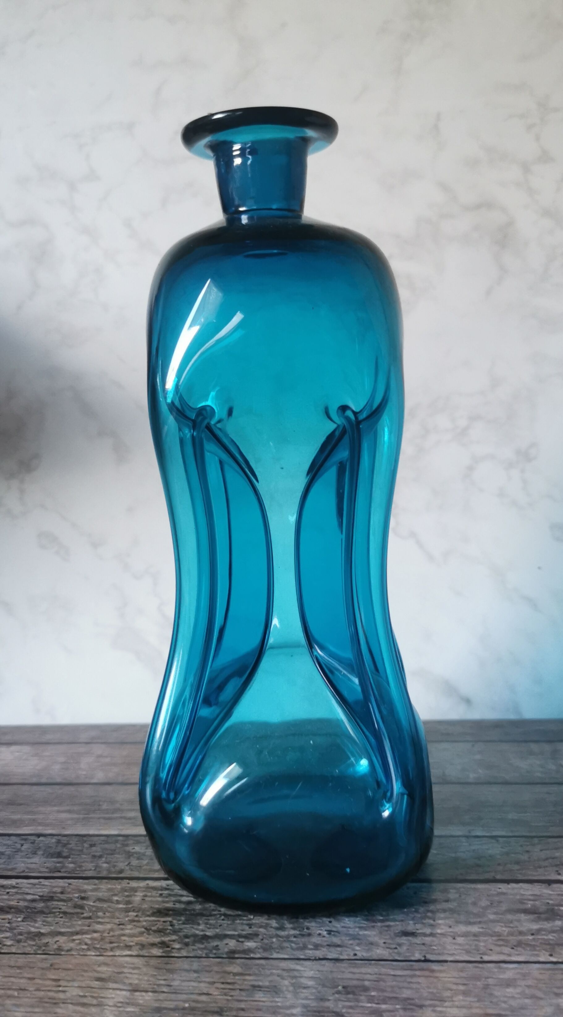 holmegaard Copenhagen blue decanter