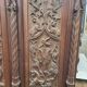 Large buffet / carved oak wardrobe – Neo-Gothic decor –