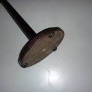 Par-fumee wooden ashtray on stand