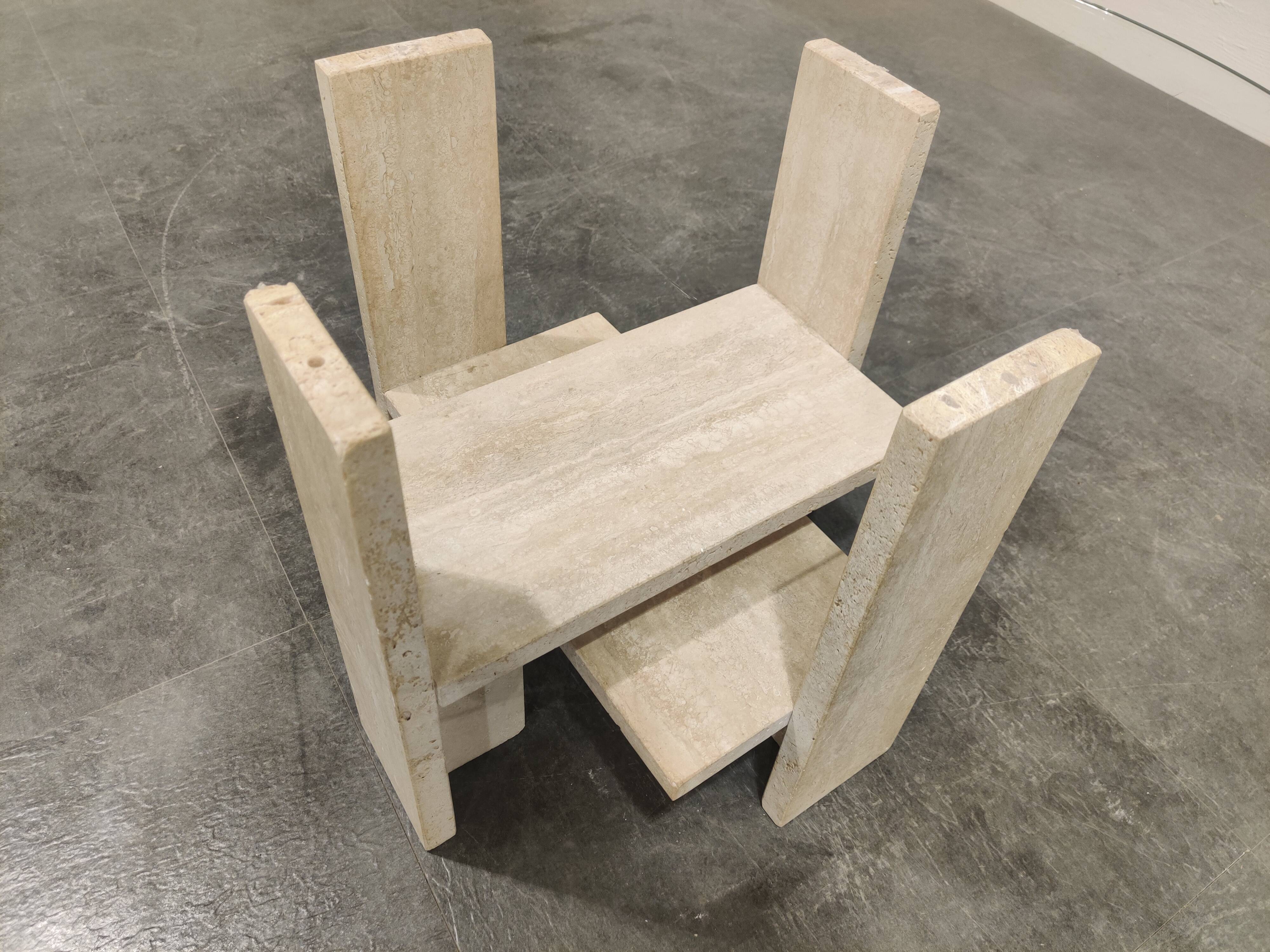 Vintage coffee table by Willy Ballez, 1970s