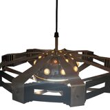 Space age metal suspension from the 80s