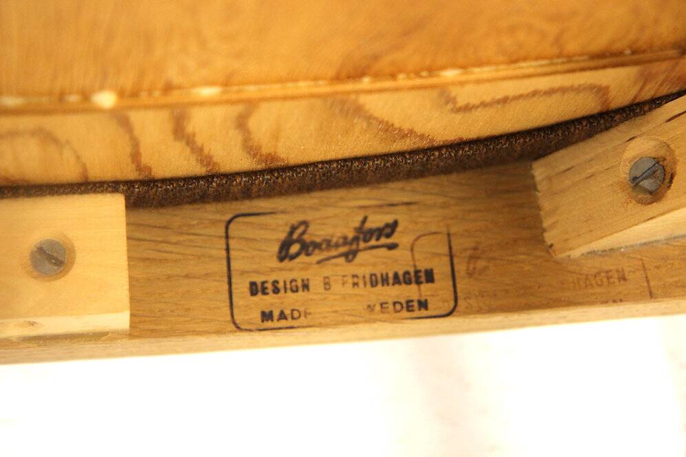 Chaise scandinave "Variett", Bertil Fridhagen, Bodafors, Suède, 1960