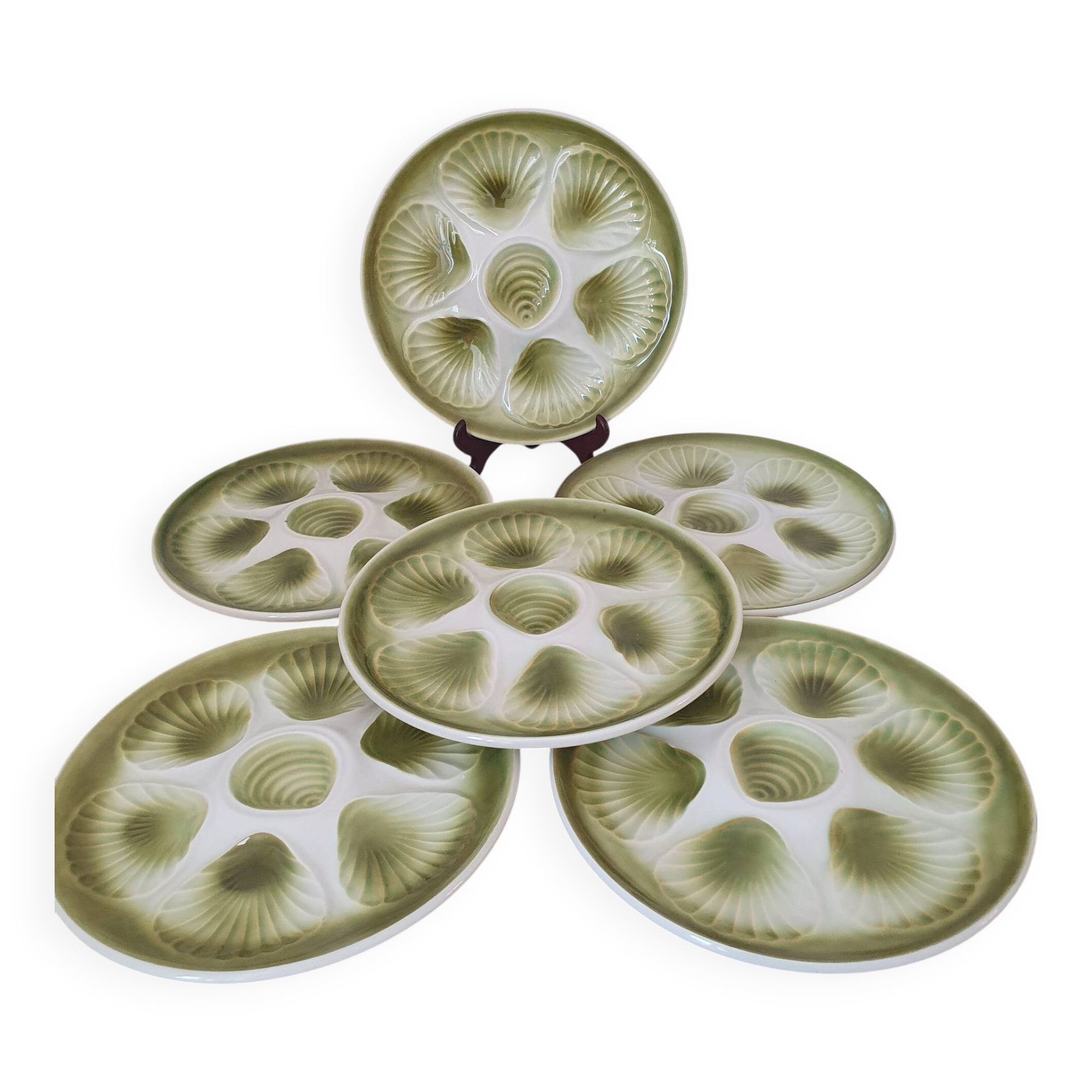 Shell plates Moulin des Loups Orchies