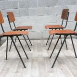 Set of 4 vintage chairs and design Eromes