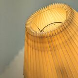 Vintage canvas tripod floor lamp