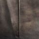 Vintage Mid-Century Modern German Brutalist 2-Seater Brown Leather Bed Sofa