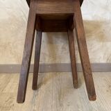 Oak workshop stool
