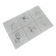 6 x Ceramic tile by Gio Ponti for Ceramica Bardelli