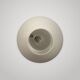 Mushroom Table Lamp Murano Glass White Spiral Modern Design 1970