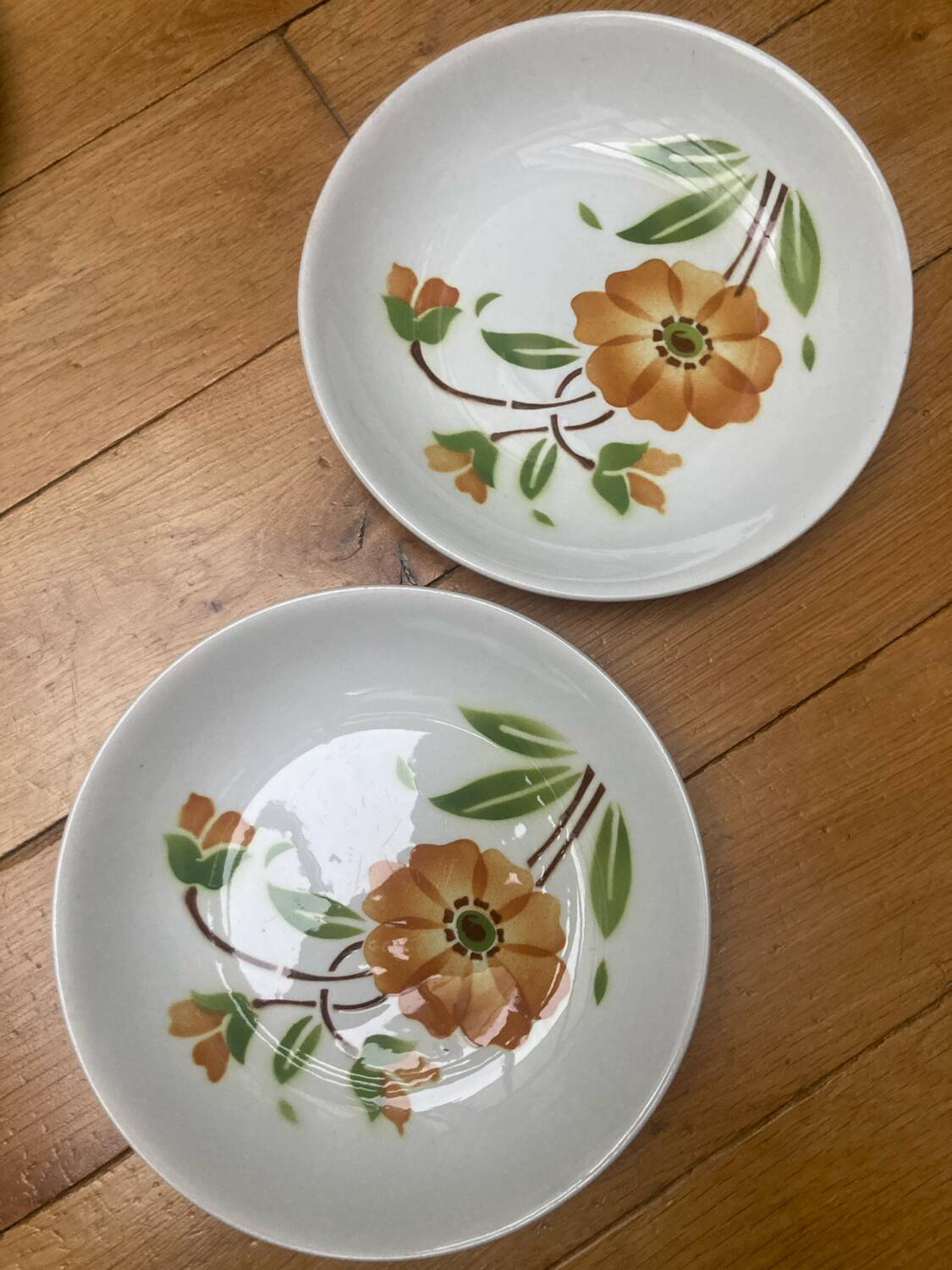 Moulins des Loups soup plates