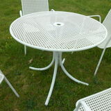 Garden lounge a table 4 armchairs