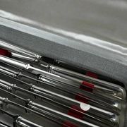 Set of 24 silver-plated knives SFAM, filet model.