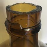 Amber color demijohn 10l