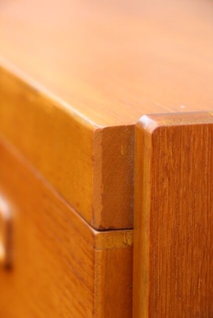 Scandinavian sideboard in clear teak 1960