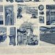 Old engraving 1898, Old telephone, telegraph • Original and vintage lithograph