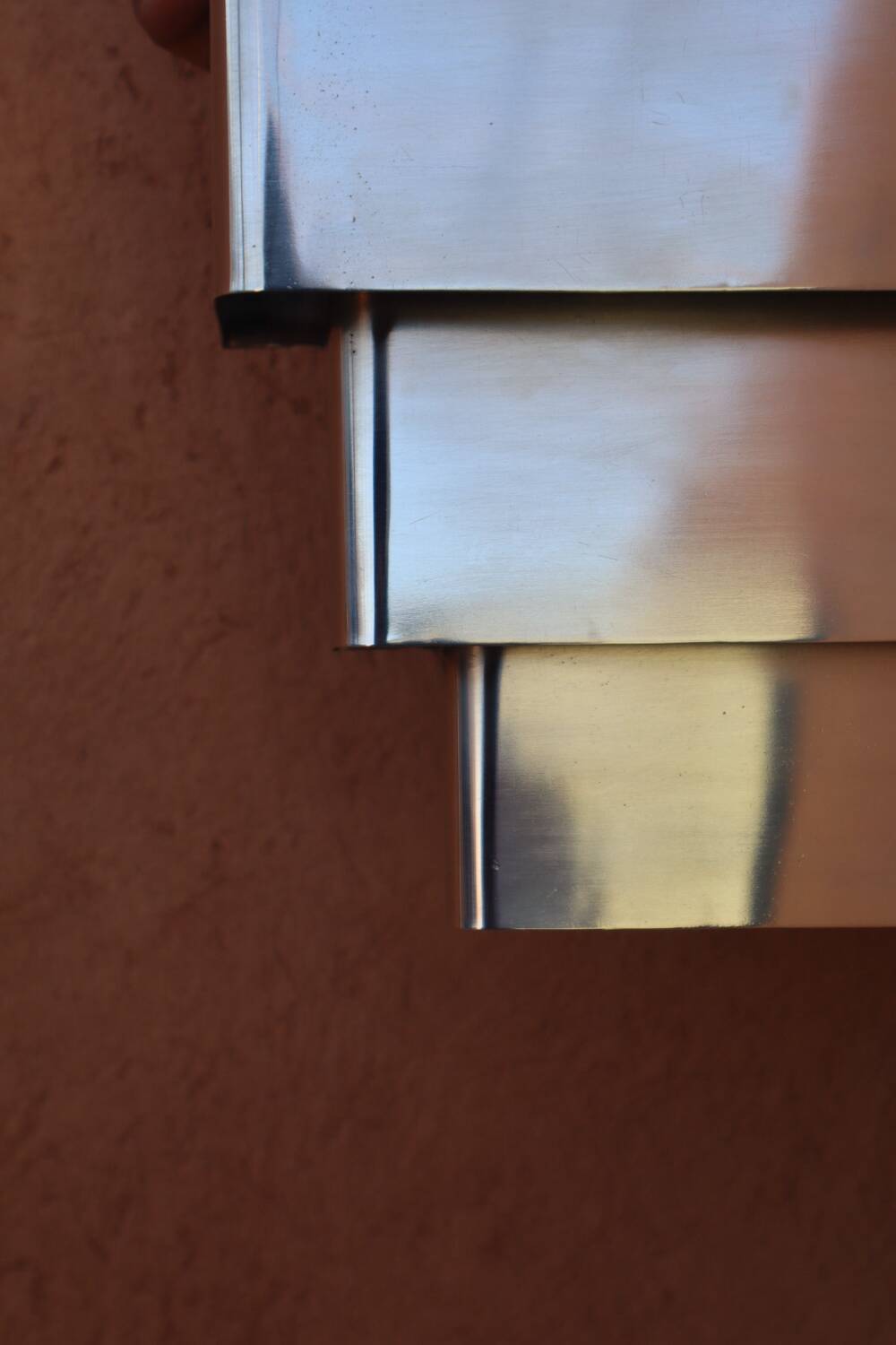 Art Deco Chrome Wall Light (Size M)