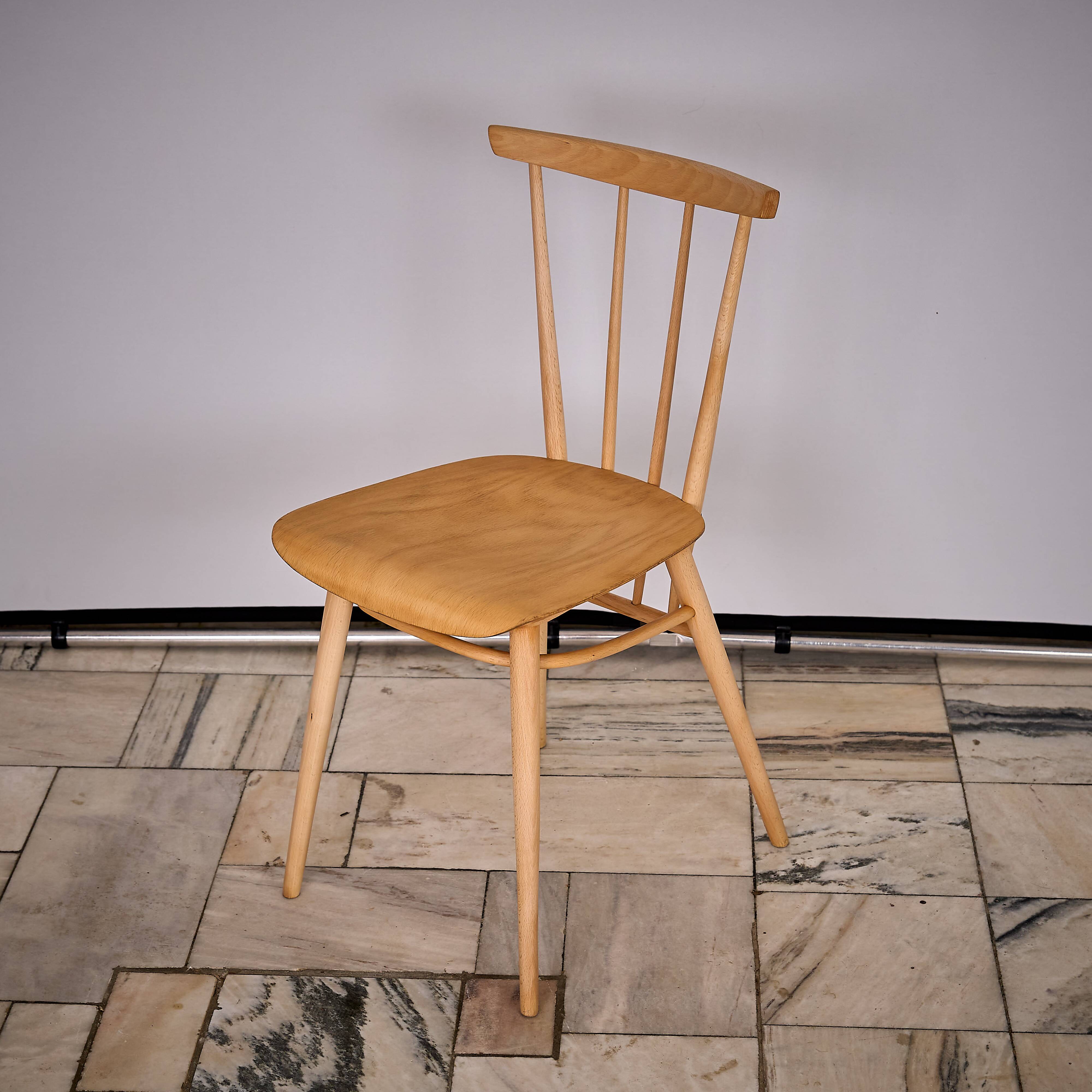 Ensemble de 3 chaises emblématiques de F. Jirak et A. Suman pour Tatra Tchécoslovaquie, 1