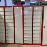 Metal cabinet with flaps and doors (90s)