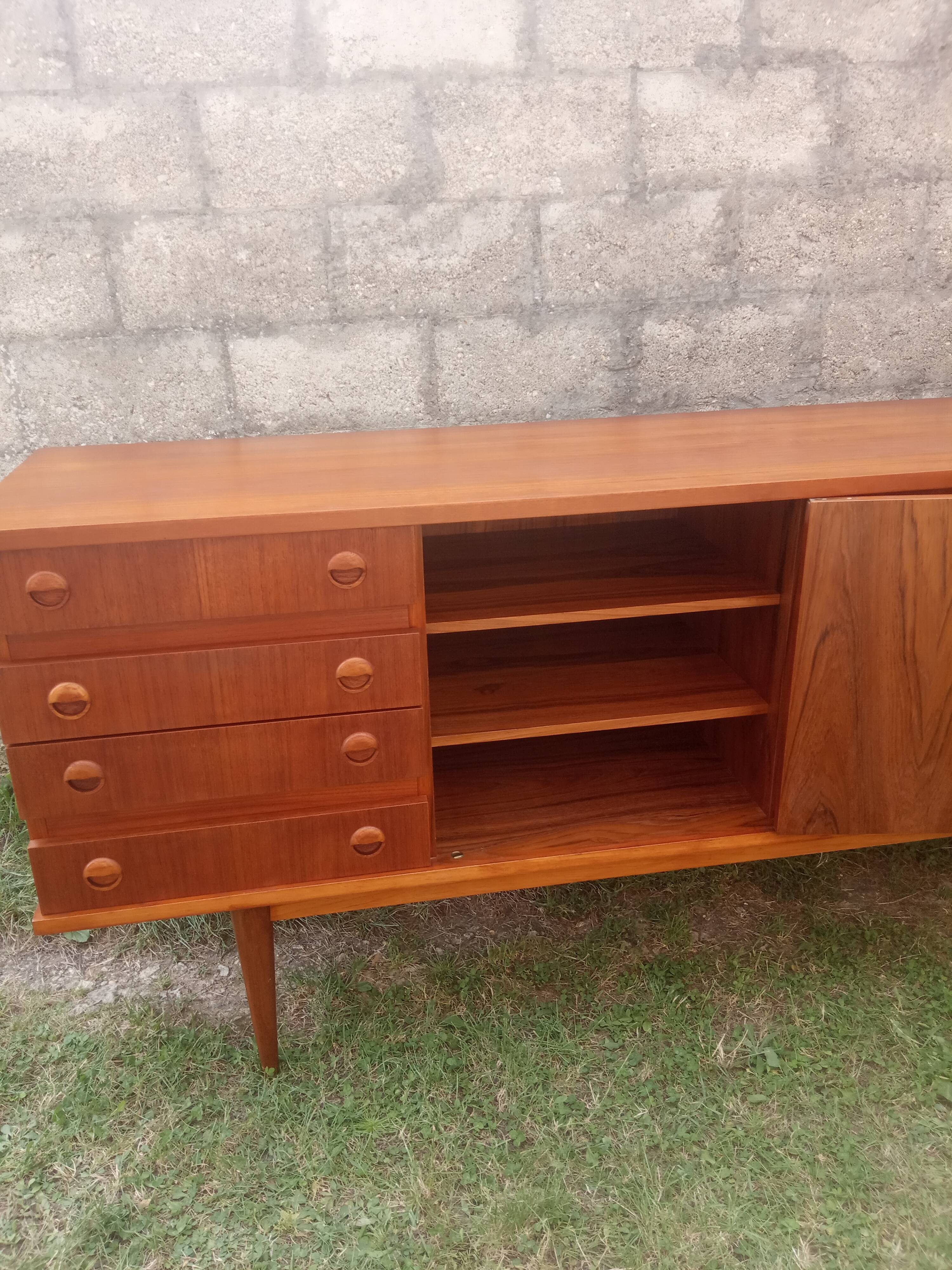Sideboard teak 60s