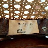 Pair of chairs canned Thonet ZPM Radomsko